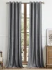 Grey Italian Velvet Curtains 1pc Curtains for Living Room  Curtains for Bedroom 5