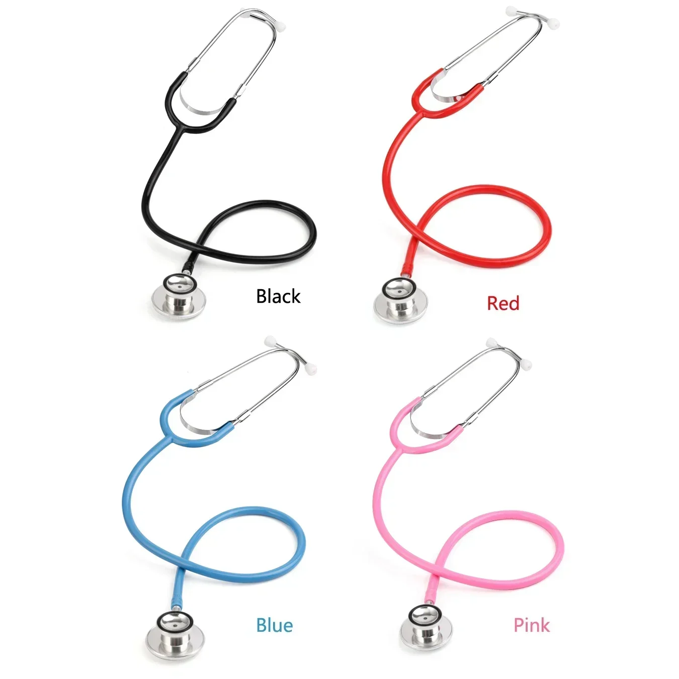 Dual Head Stethoscope Medical Device Professional Doctor Nurse Cardiology Medical Equipment Student Vet
