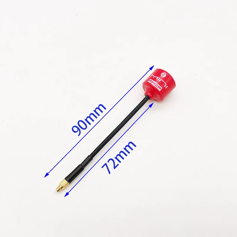 Red straight MMCX