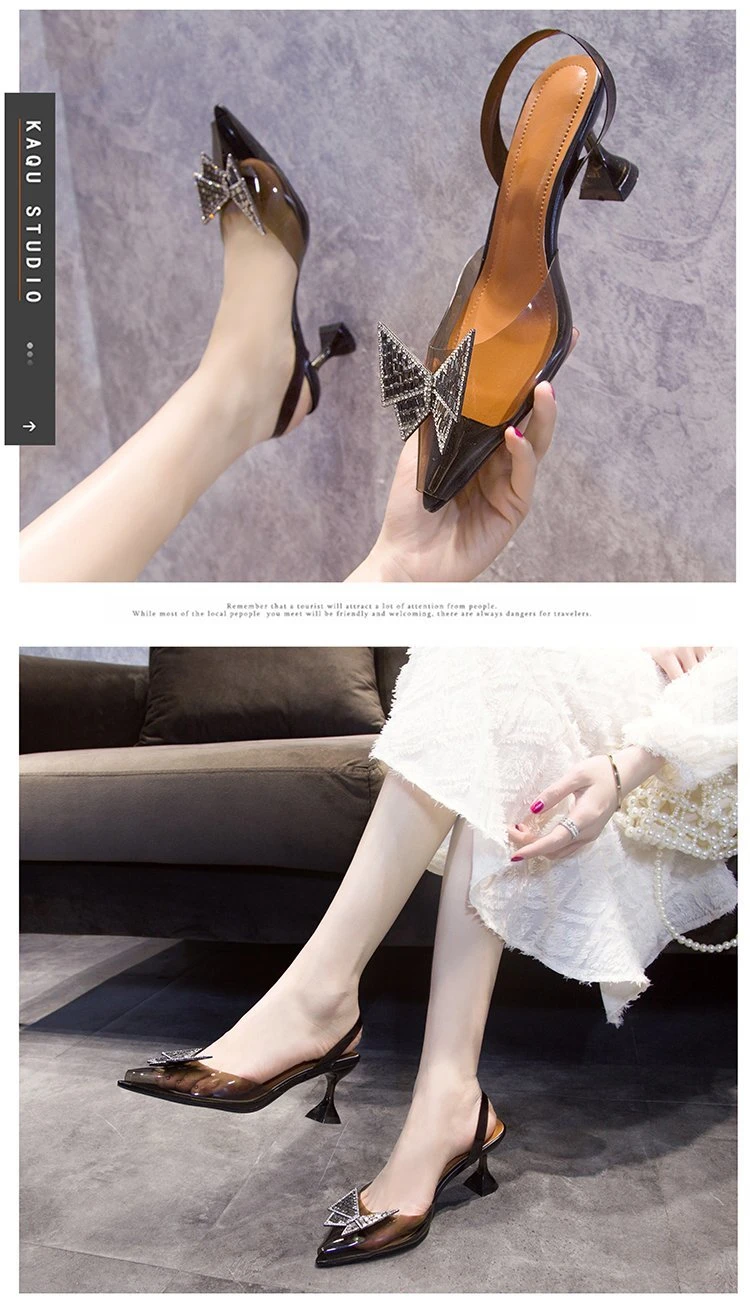 butterfly knot heels