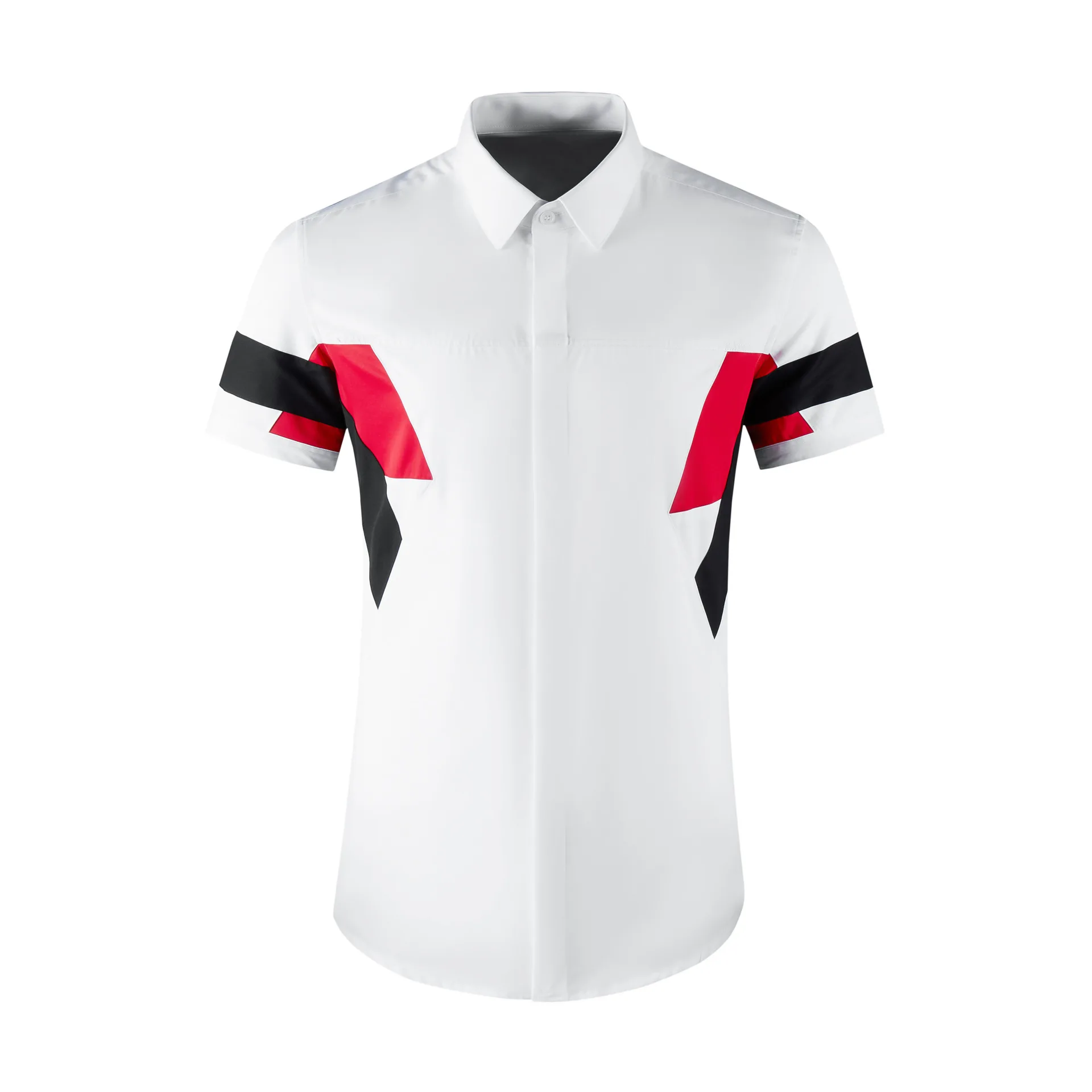 

High Quality Luxury Jewelry Men Shirt Moisture Wicking Short Sleeve Outdoor Sports Golf Tennis Shirt