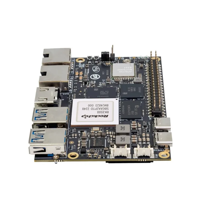 AvaCoreBPI-M7 RockChip RK3588 PI-co ITX 개발 보드 ArmSom Sige7 GPU 5채널 4K UI, 2개의 2.5G 이더넷 지원 WiFi 6