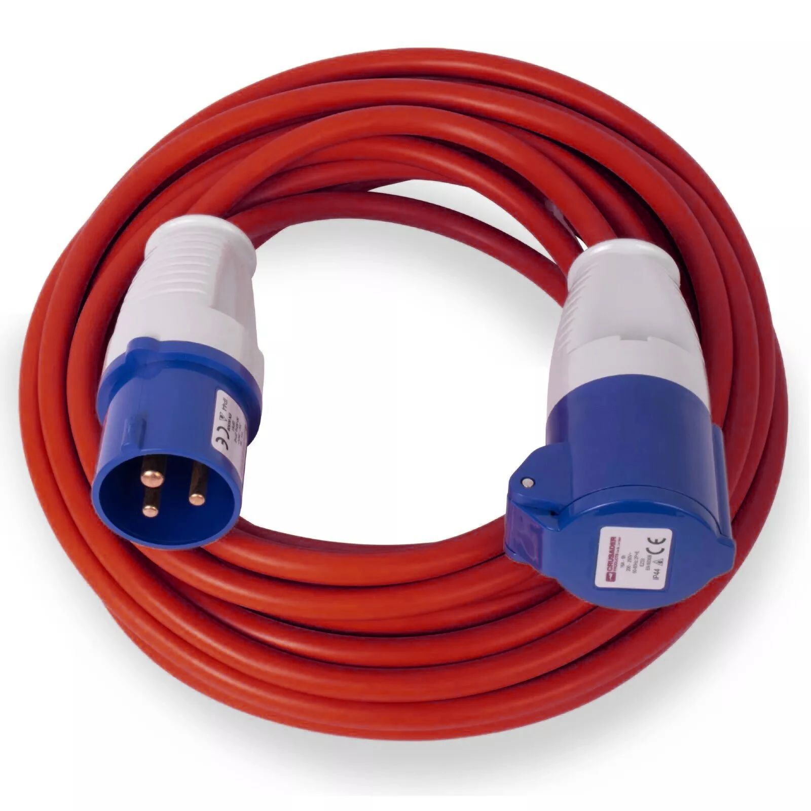 Caravan Splitter Socket 16A 240V IP44 3-Way – Outdoor Safe For ...