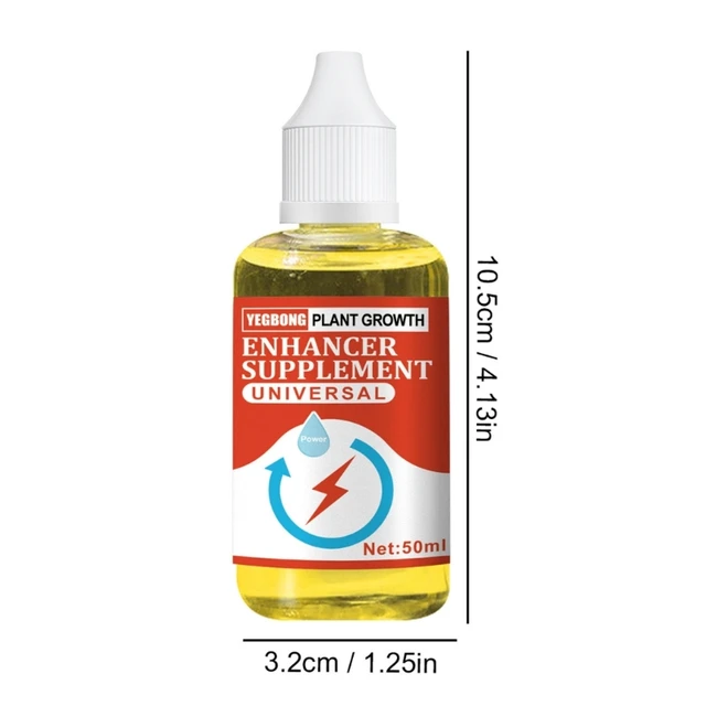 A Növényi Növekedés Fokozó Kiegészítő Hidroponikus Tápanyagok 50 Ml Elősegíti Gyökérnövekedést - Image 6
