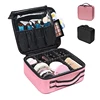 New Makeup Bag for Women Travel Waterproof Oxford Cloth Necessary Beauty Brush Embroidery Tool Storage Cosmetic Case 1