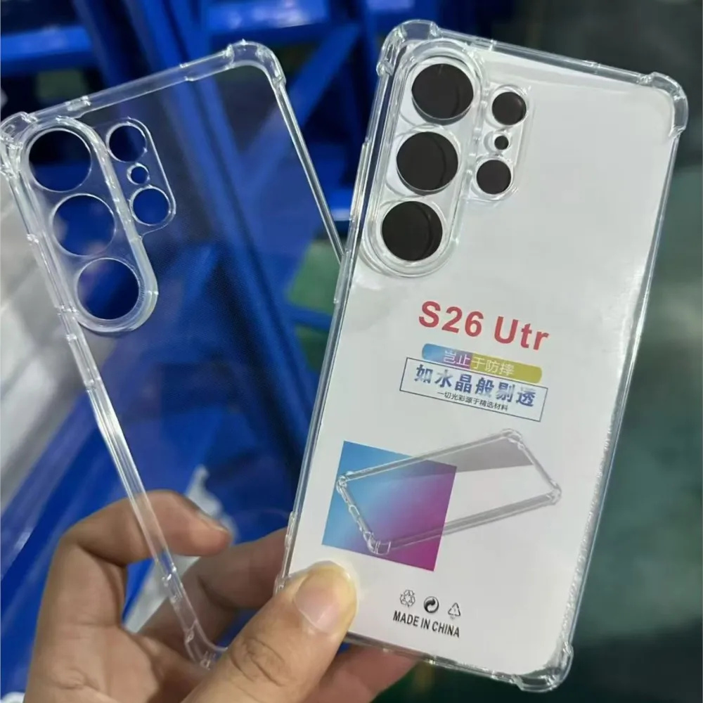 Transparent Shockproof Case with Clear Thick Design