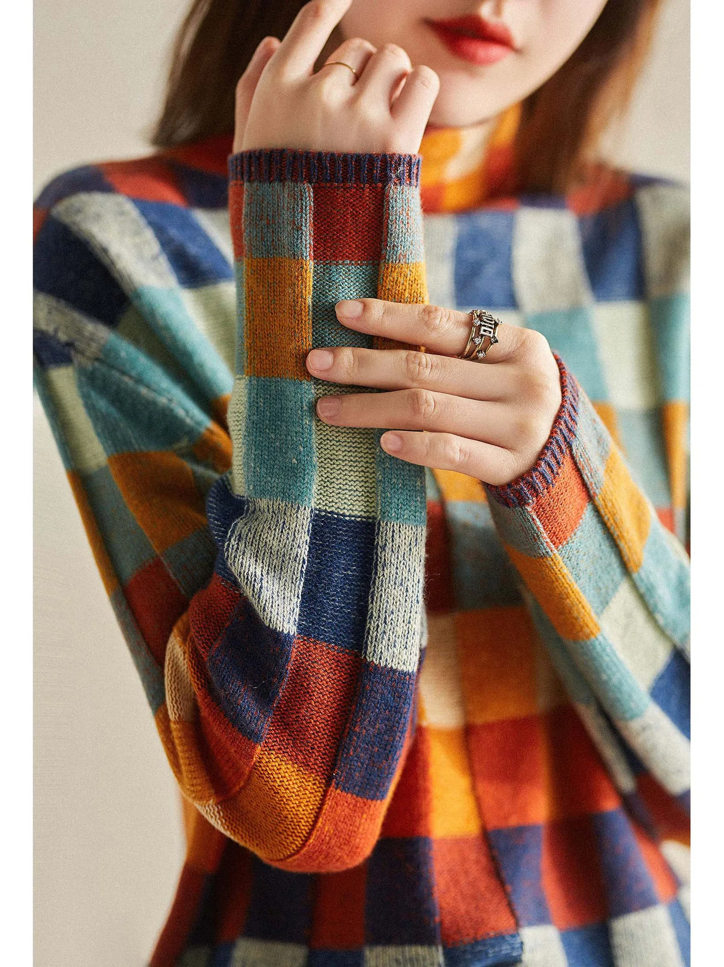 

Women Sweater Long Sleeve Tops for Wome... Free Shipping Items Women Tops for Women 2023korean Style Pullover Women Turtleneck