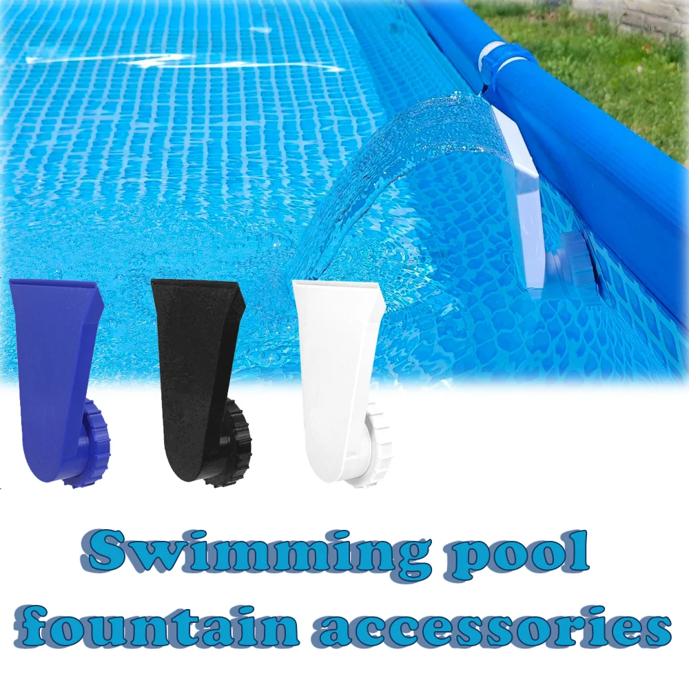 Pool Fountain Direct Mounting Compatible With Nozzles Pool Waterfall Easy To Install, Suitable For Pool Parties Pool Accessories