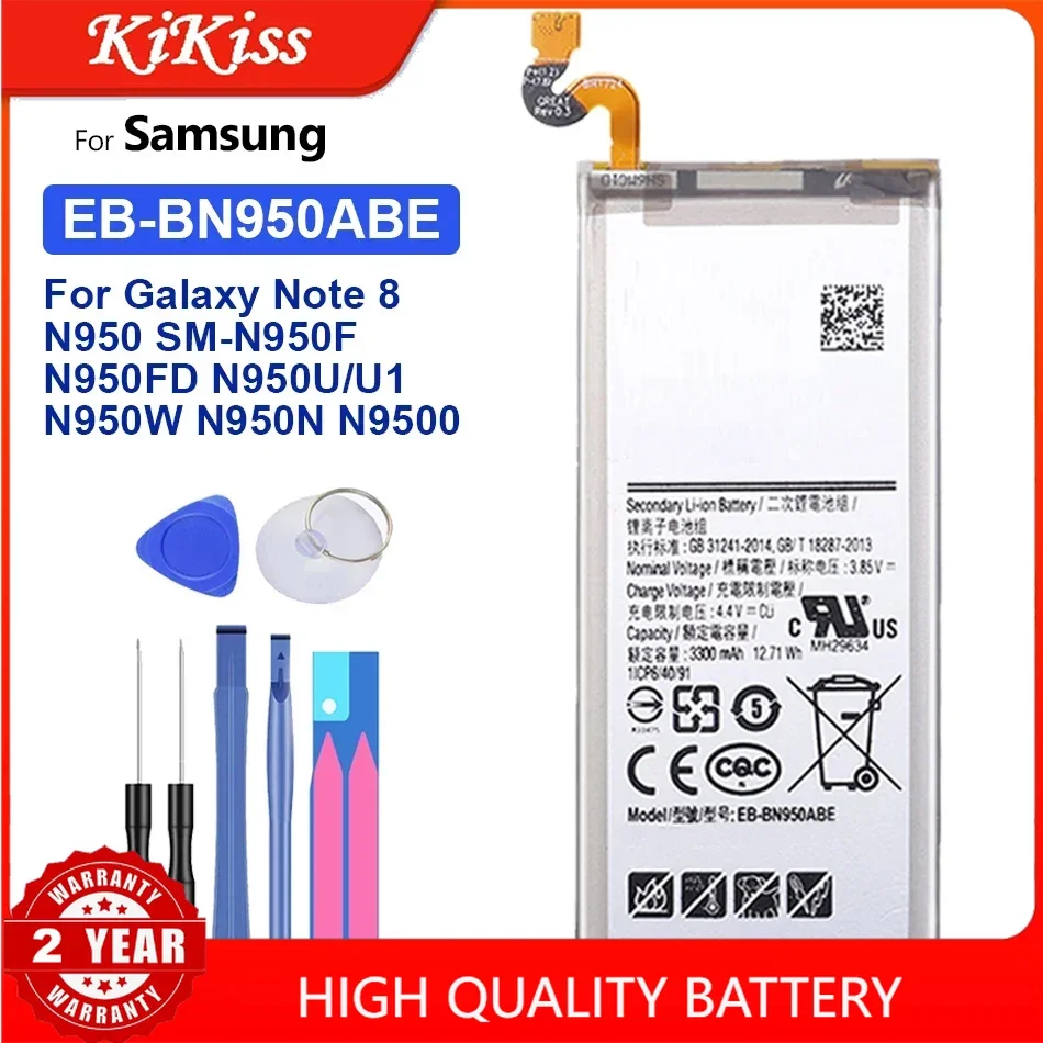 Аккумулятор 10000 мАч для Samsung Galaxy Note 8 Note8 N950 EB-BN950ABE N950FD N950U/U1 N950W N950N N9500 Bateria