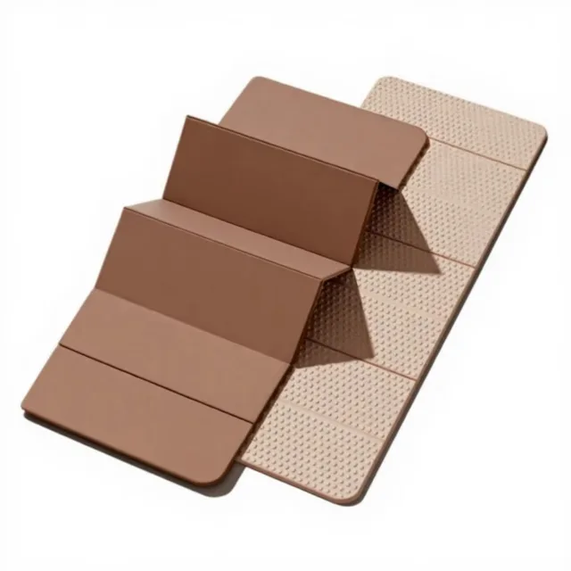 Widened Thickened Foldable Yoga Mat Non-Slip Shock Absorbing Portable Home Fitness Mat 180cm