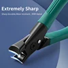 Large Opening Nail Clippers Gray Nail Trimmer Thick Nails for the Elderly Individual Household Nail Clippers Durable Manicure 2