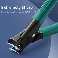 Large Opening Nail Clippers Gray Nail Trimmer Thick Nails for the Elderly Individual Household Nail Clippers Durable Manicure 2