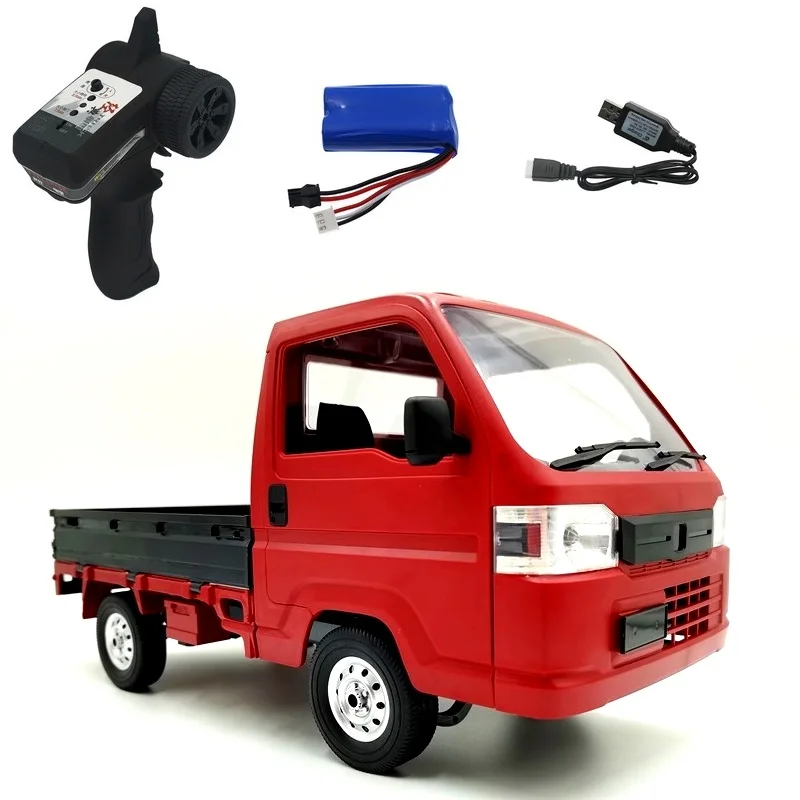 

WPL WL01 T Acty 1/10 2.4G 2WD RC Car Simulation Drift Truck Van LED Light Remote Control On-road Car For Children Kids Gift Toys