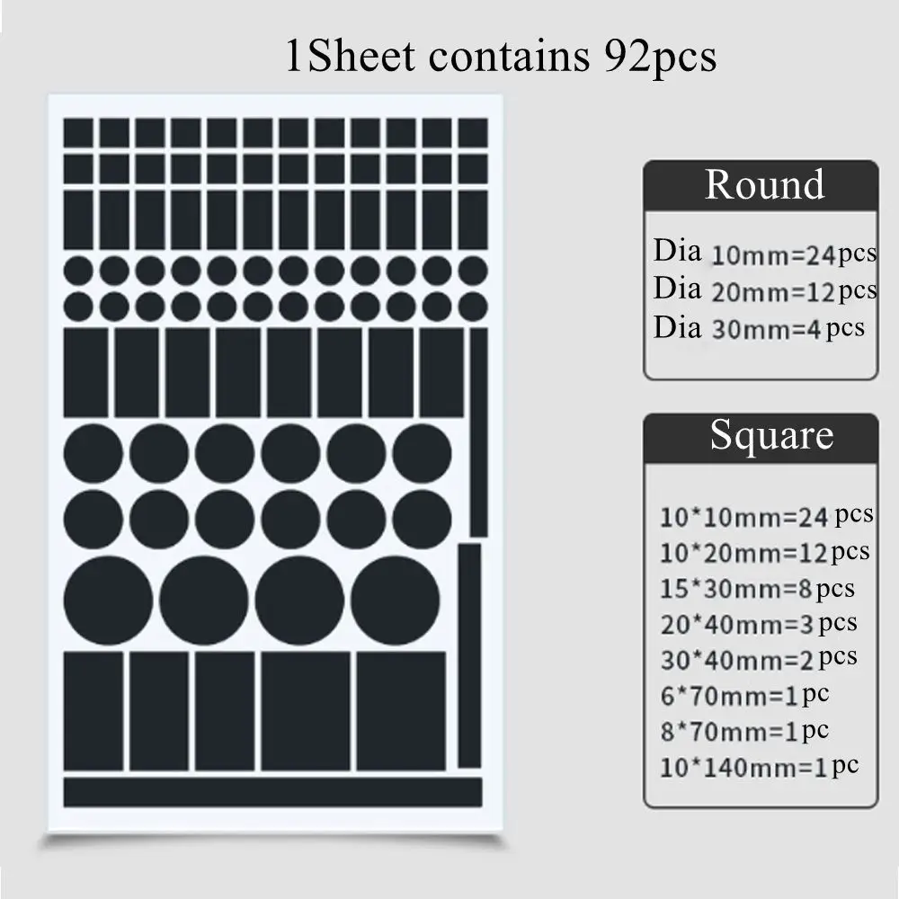 Shading Avoid Glare Light Dimming Stickers Great Adhesion Strength Led Light Blocking Stickers Blackout Stickers Easy to Use