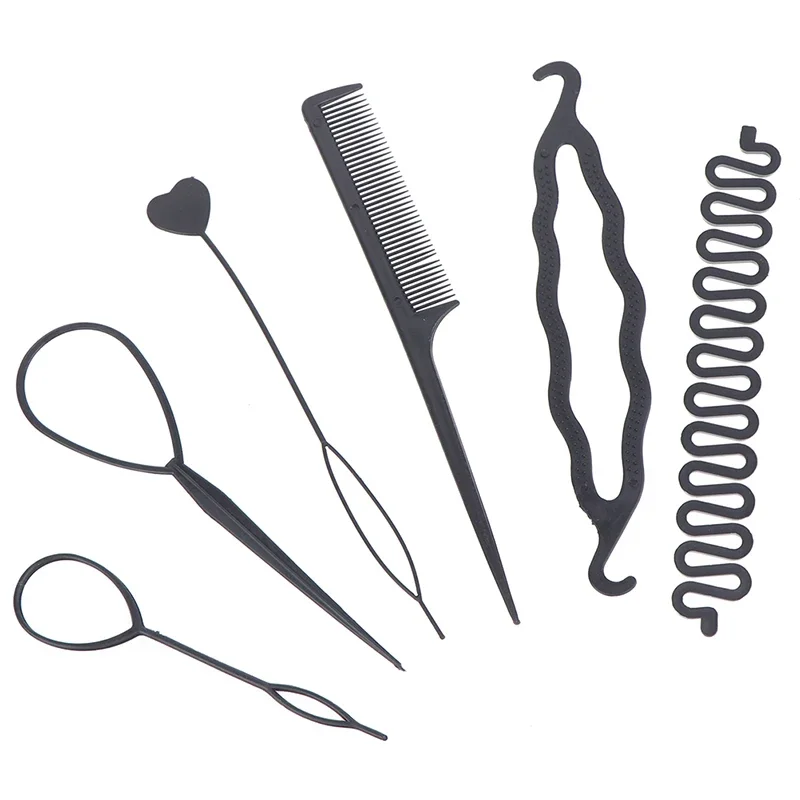 Hair Styling Tools hair styling tools Magic DIY Braiding Braider Accessories Hairpin Twist Bun Barrettes Clips For Women Hairdressing