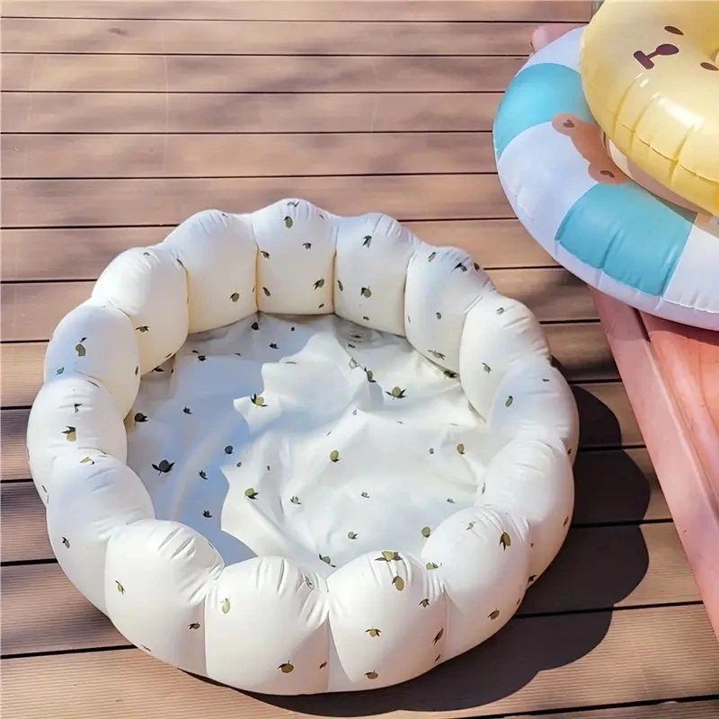 ins multi-functional folding swimming pool children&rsquo;s outdoor water pool portable baby ocean ball folding swimming pool