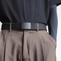 Men's Belt Fashion New Unisex Trousers Belt Women's Belt Canvas Belt Breathable Outdoor Tactical For Jeans Adjustable Waist Belt 2