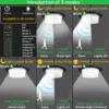 1pcs Portable Solar Pendant Light Indoor Outdoor 360°Glow 244LED Waterproof Solar Light for Shed Camping Gazebo With 5 Modes 6