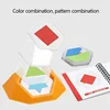 Engaging Kids' Toy Color Code Puzzle Game with 100 Challenges Enhancing Spatial Thinking through Tangram Jigsaw Board 6