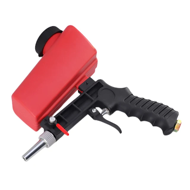 Sand Blasting Machine Steel Handheld Pneumatic Blasting Gun 700CFM Pneumatic Sand Blaster for Polishing Rust Removal Power Tools 1