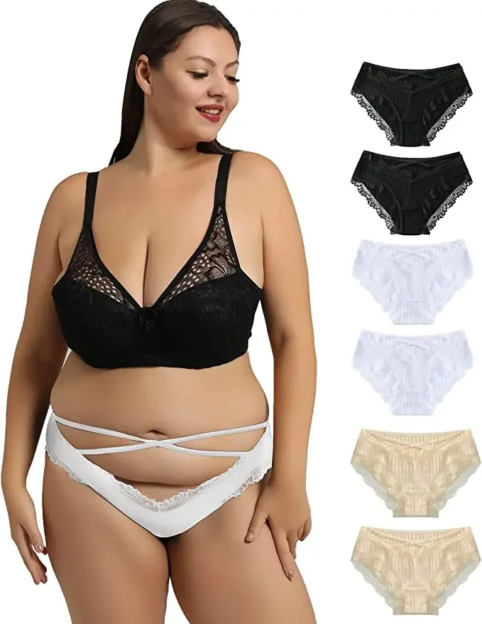 Bragas de algodón sin costuras para mujer, ropa interior de cintura alta,  Color sólido, Simple, negro, levantamiento de cadera, deporte, 5 unidades  por lote - AliExpress