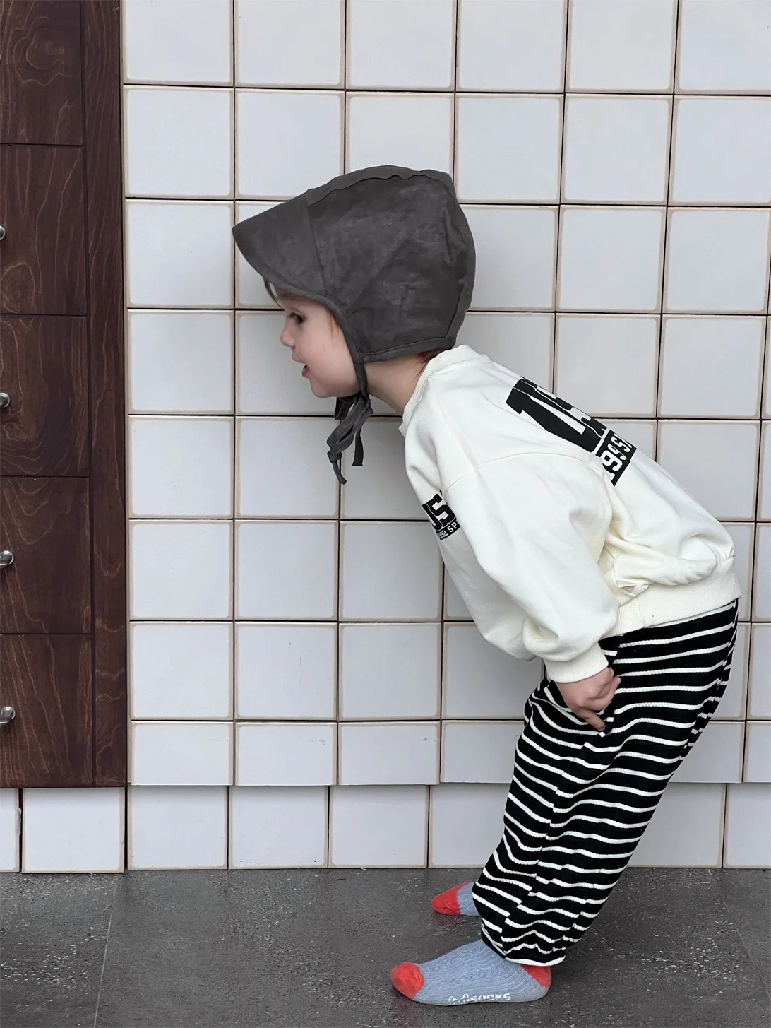 Spring New Baby Casual Sweatshirt Kids Long Sleeve Tops Letter Print Tops Infant Boy Pullover Toddler Girls Sweatshirt