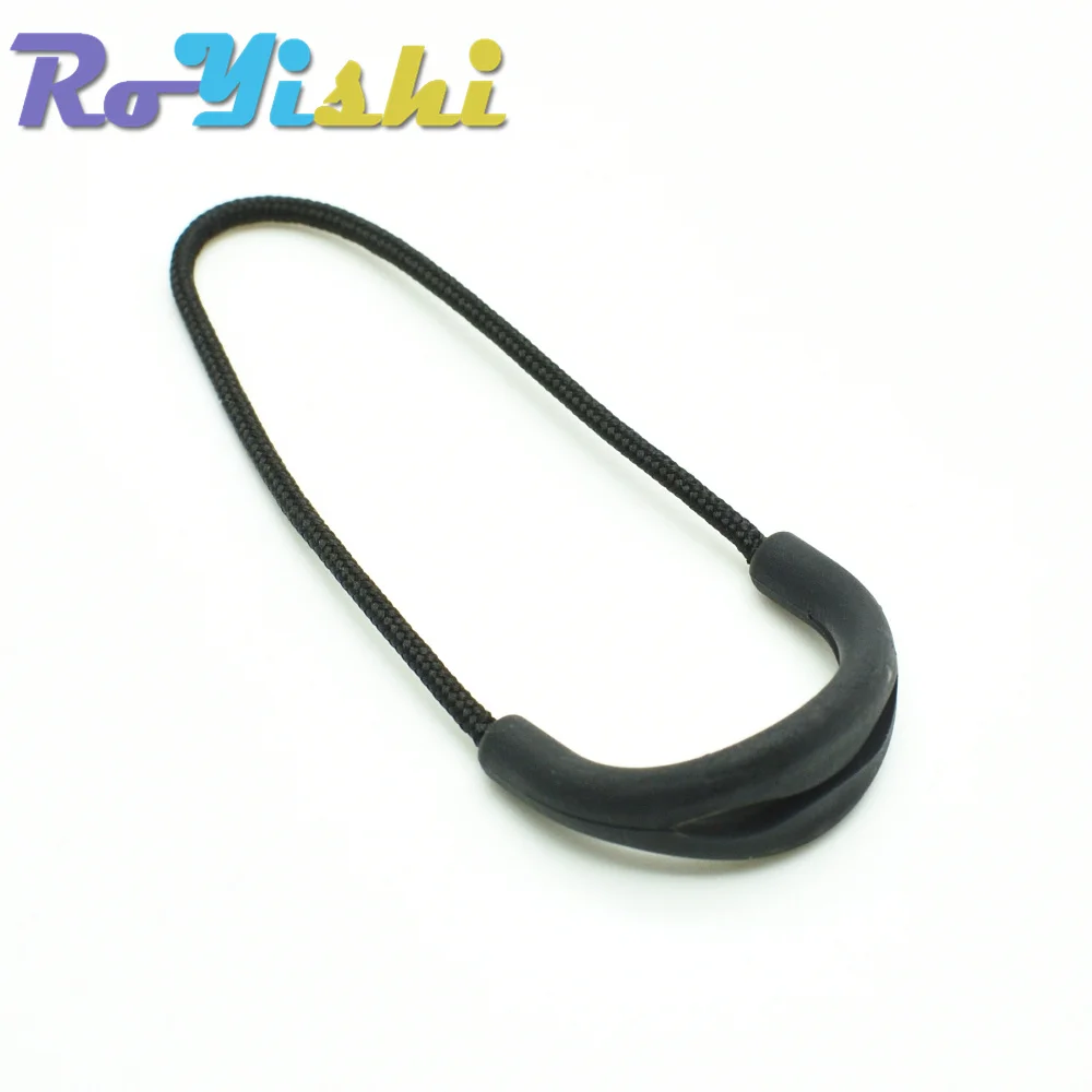 Zipper Pullers 10 Pcs Pack Mix Color U Shape Cord