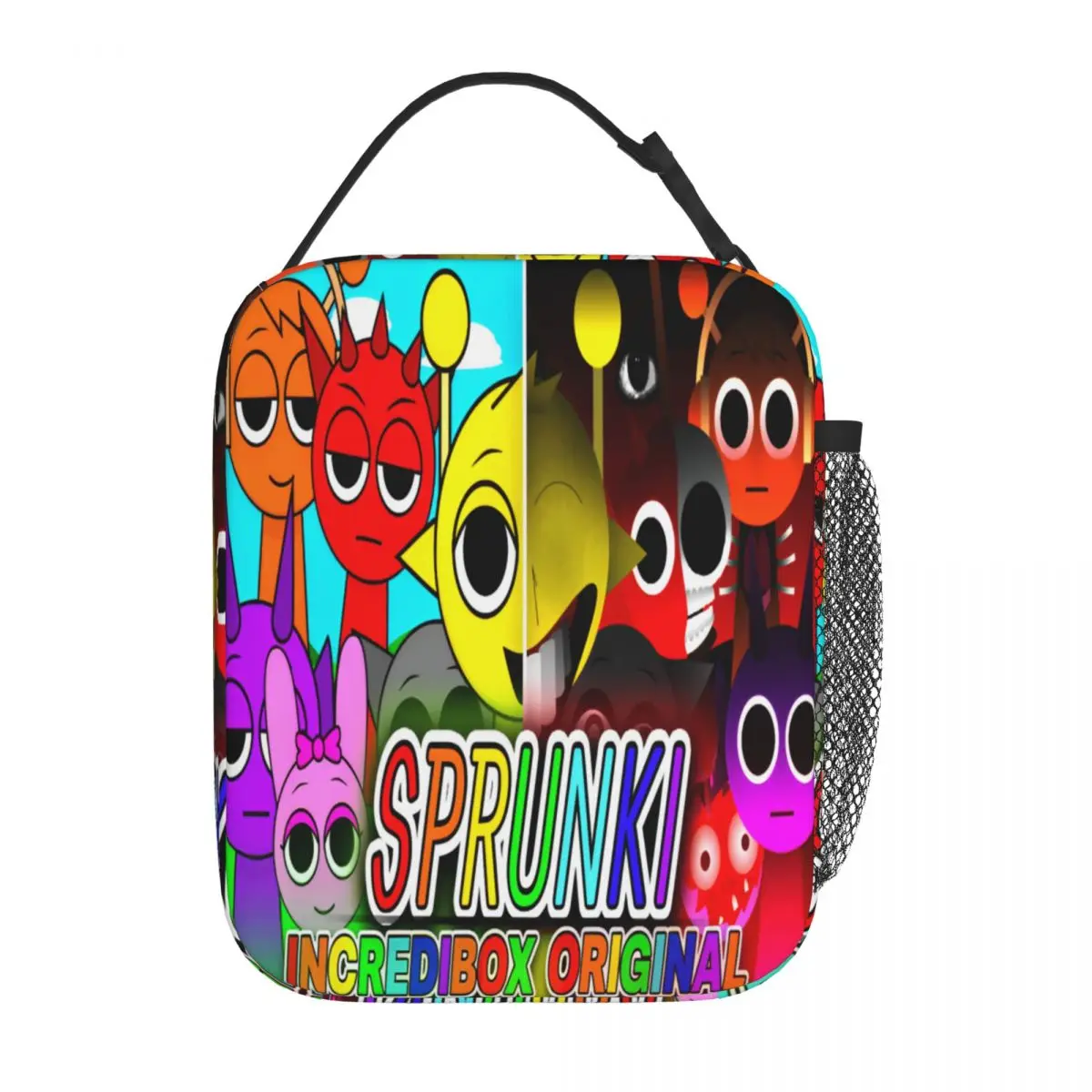 Lunch Boxes Sprunki Incredibox Sprunki Merch Storage Food Box Unique Design Cooler Thermal Lunch Box For School