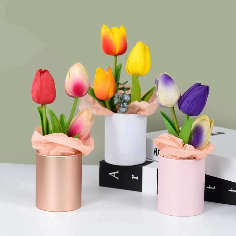 4Pcs Mini Flower Box Packing Storage Box