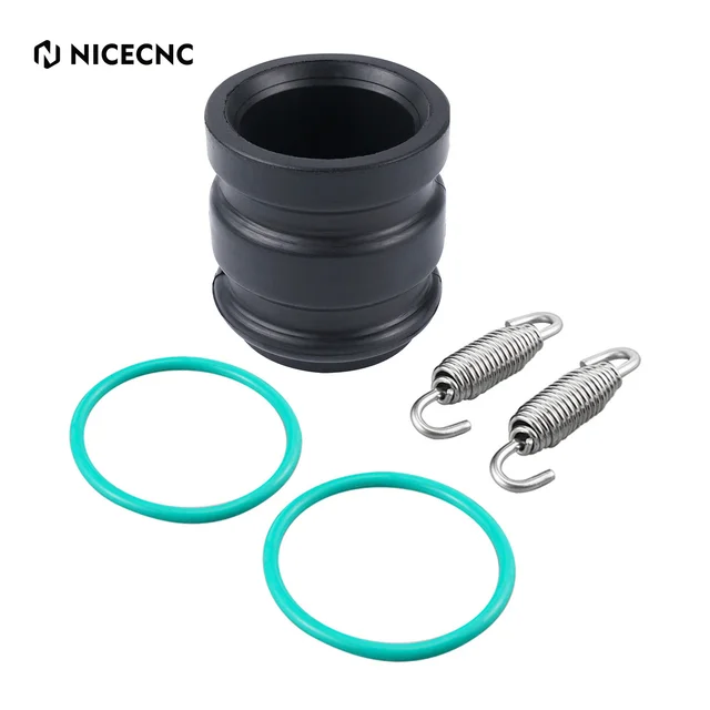 Exhaust Silencer Tailpipe Rubber Seal Exhaust Coupler Kit For Beta RR 300 250 2013-2023 KTM EXC 300 250 XCW Husqvarna Husaberg