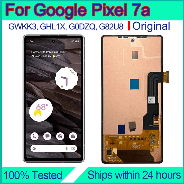 For Google Pixel 7a Screen Replacement Original Touch Display Repair GWKK3 GHL1X Tauschen Pantalla LCD Reparatur Assembly - Vimarsana News