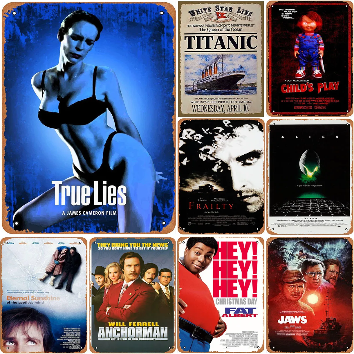 LetrerosdeestaodeMetalVintagecartelesdeFrailtyverdaderode