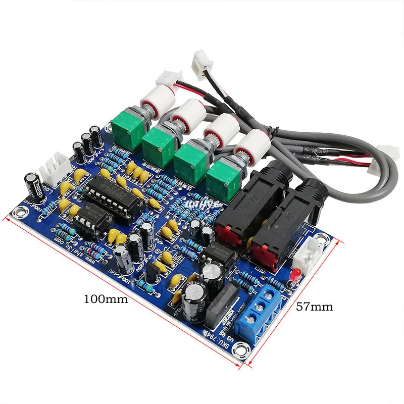 Xh-M273 PT2399 Scheda Amplificatore Microfono Digale Reverberazione Karaoke Ok Amplificatore Reverb Ne5532 Scheda Pre Amplificatore Tonale - Cina Scheda amplificatore e modulo NE5532 prezzo