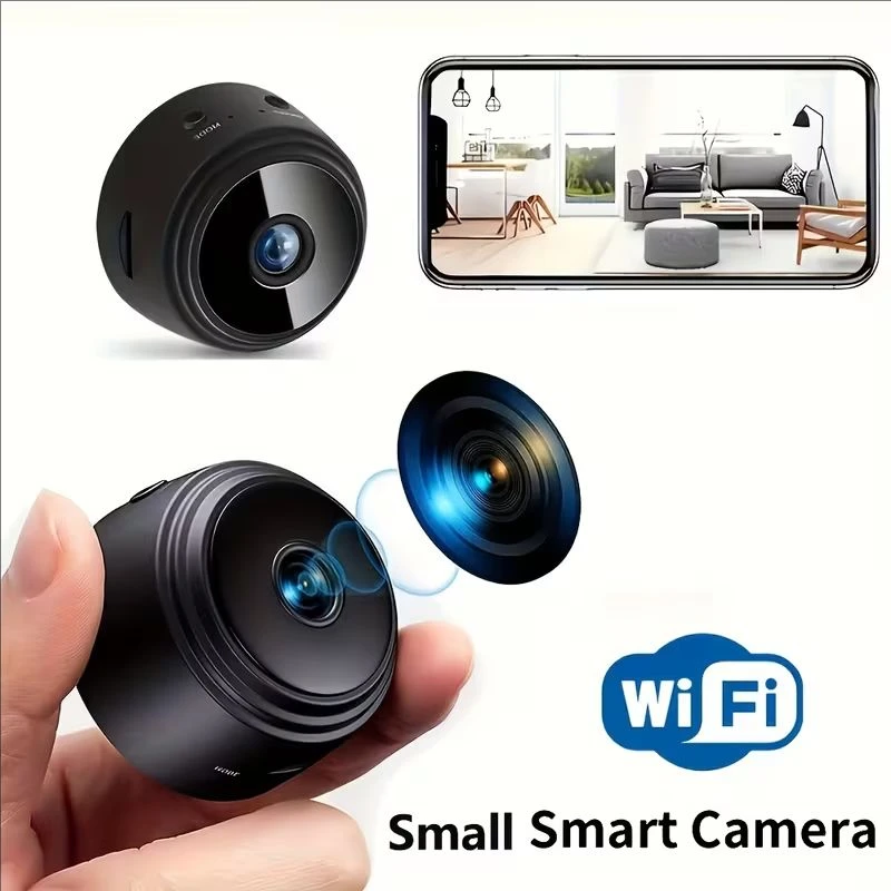A9 Mini 1080P WiFi Security Camera - 2.4G Wireless Wide Angle Remote Monitoring Rechargeable Battery 2