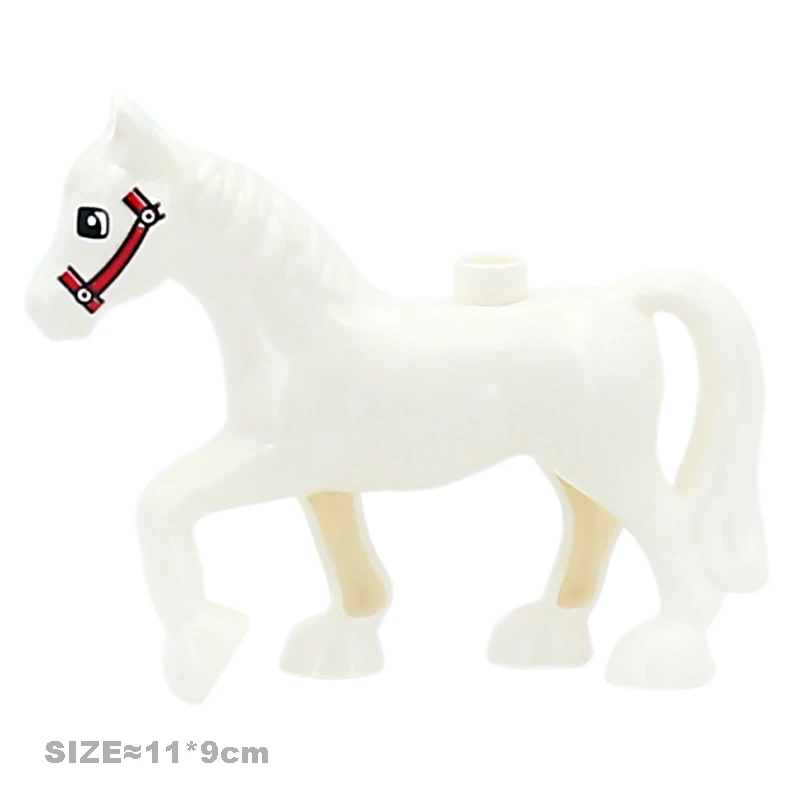Large Farm Animal Building Block Set - Educational Assembly Toys