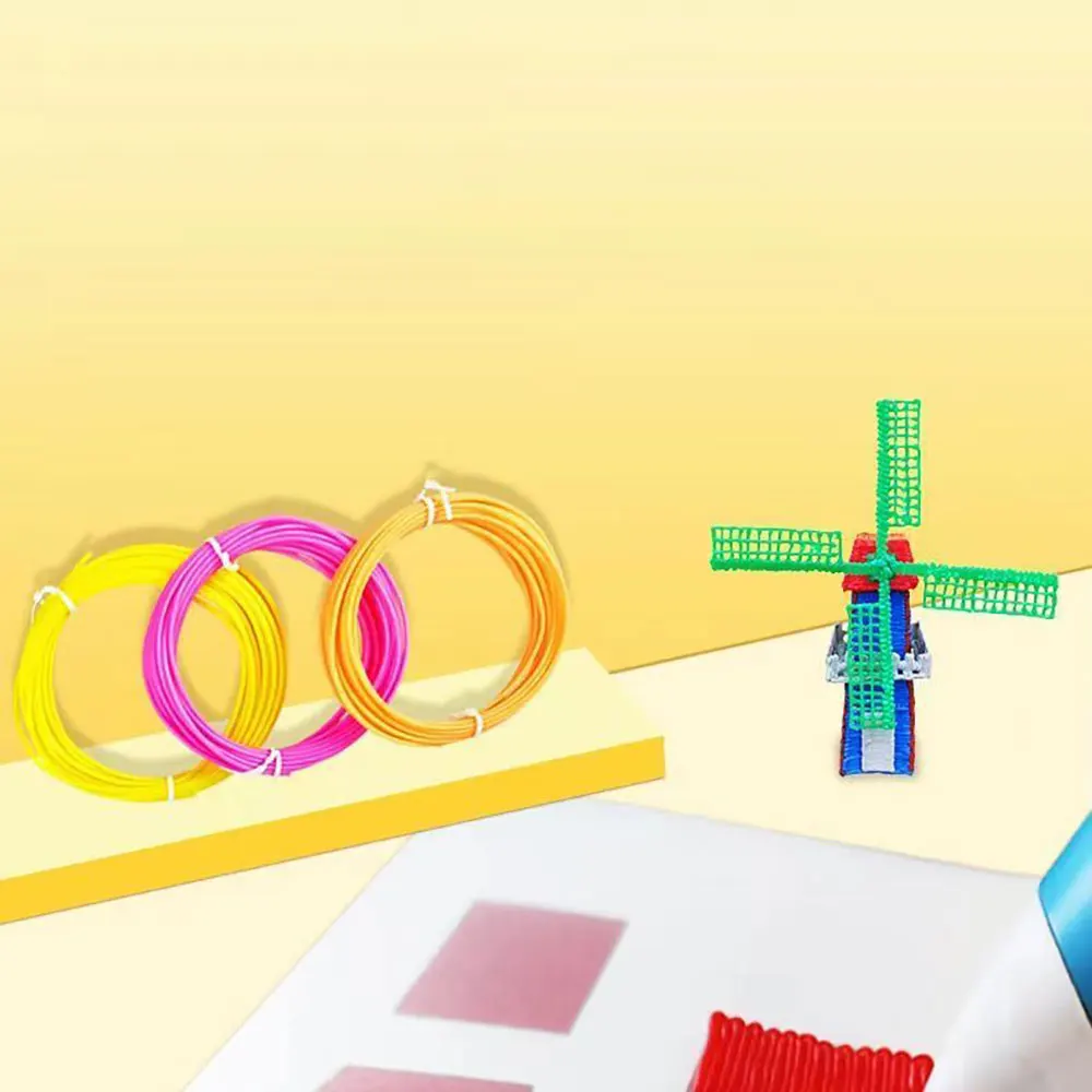 Filamento 12 15 da Pena da Impressão do Pla 3d Colore o Diâmetro 1.75 mm 30m 36m 45m Que Desenha Materiais Plásticos Insípidos para a Impressora 3d Canetas o - Imagem 3