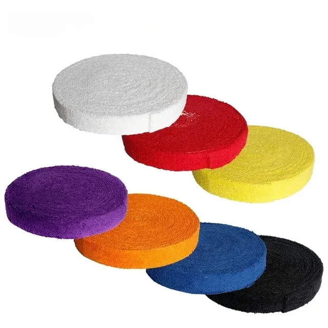 1pc  Towel badminton over grip Super Soft Grips Feel Towel Badminton Racket Hand Glue Tennis Racket Grip 1000cm GR338 6