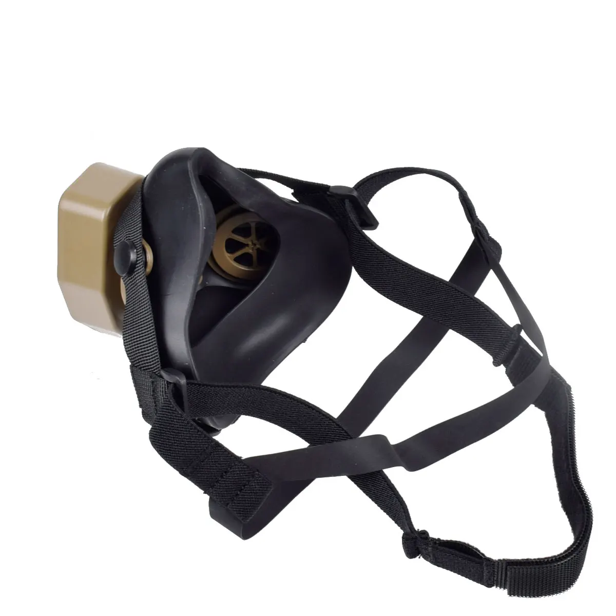 Tactical SOTR Mask Special Operations Respirator With MIC Communication Half-mask HEPA Filtration Against Airborne Particulates