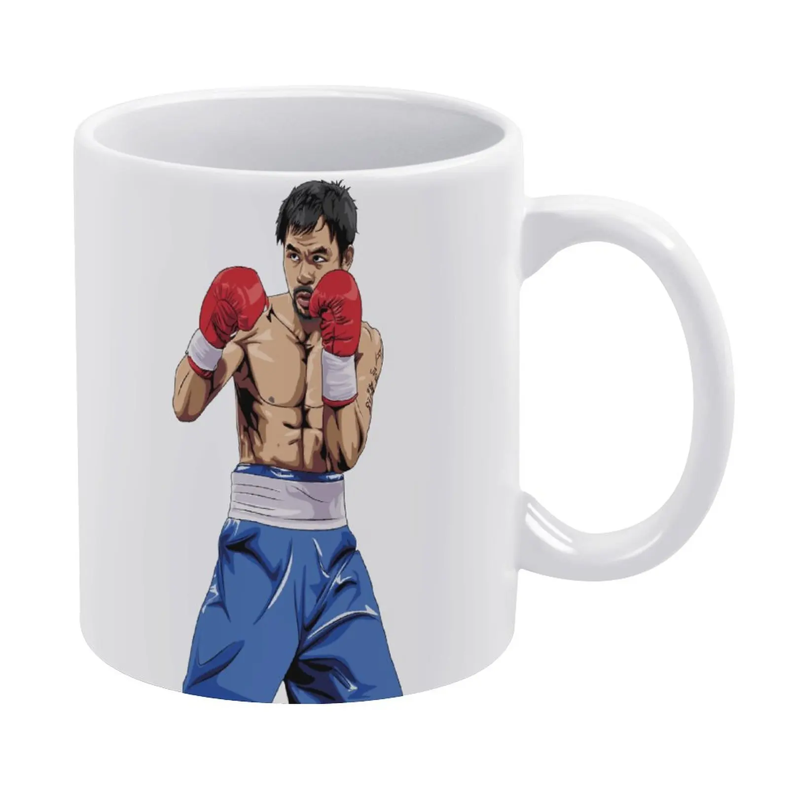 

White Mug Philippines 27 Mannys And Pacquiaos DIY Casual Graphic Pottery and Porcelain Promo Humor Bottle Coffee Cups Cup