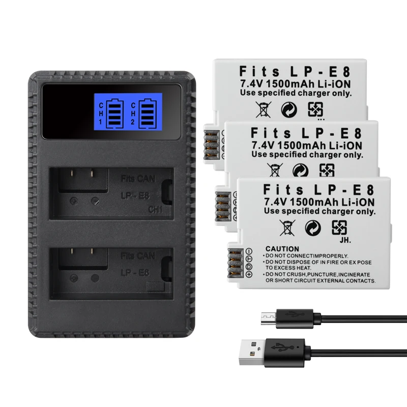 3Battery 1Charger