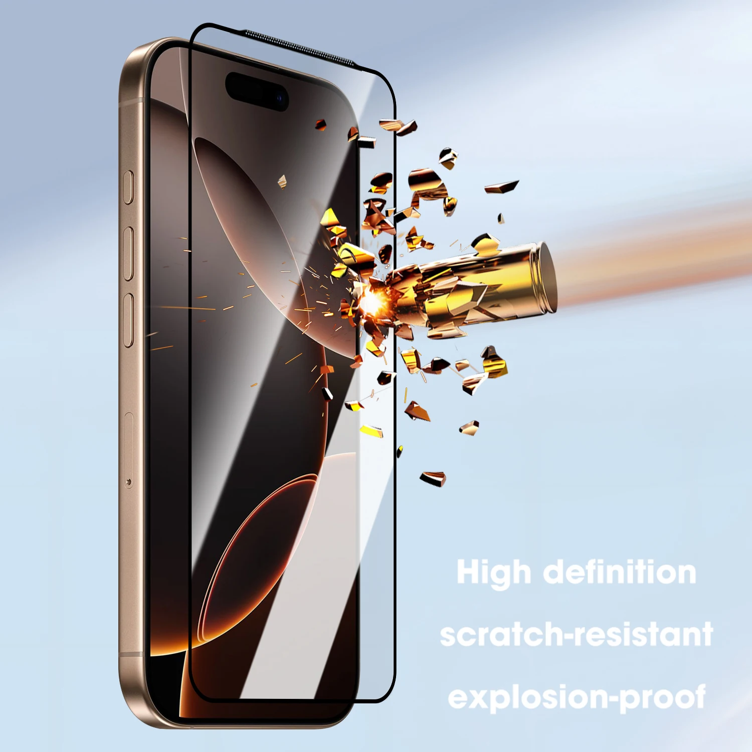 Dust Free Easy Install Tool Tempered Glass Films For IPhone 17/17 ProMax/17 Air/17 Pro 9H Hardness Screen Protector Film