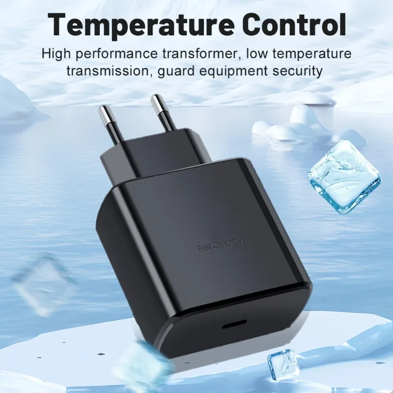 45W PD 3.0 Fast Wall Charger for Samsung Galax -USB-C Power Delivery with Quick Charge 4.0,Compact Travel Plug for S24/Note