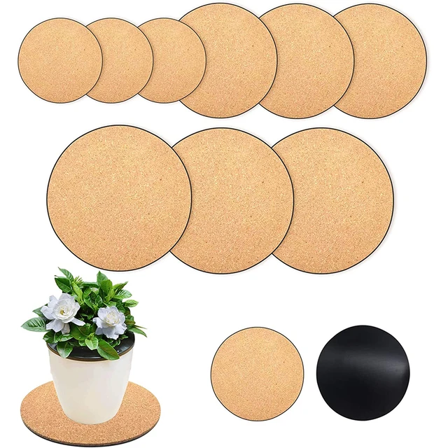 Durable High Quality Practical Cork Mat For Home Backing Coasters Cork DIY  Self-adhesive Sheet 100 X 100 X 1mm - AliExpress