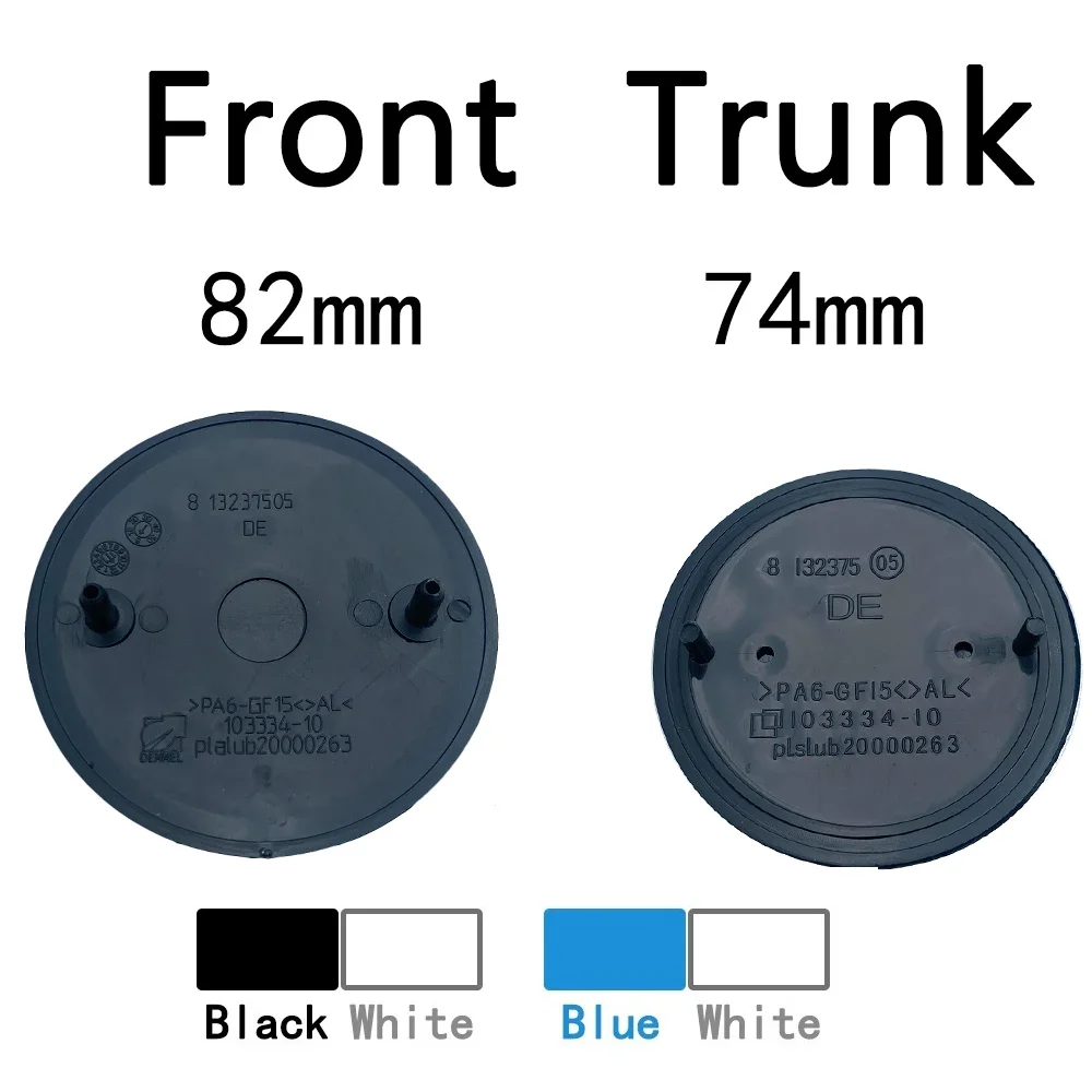 

2 шт. 74 мм 82 мм Автомобильная капота передняя крышка значок эмблема логотип для E36 E64 E85 E60 F10 F30 F36 F32 F82 F83 F07 Z4 X3 X5 X6 аксессуары
