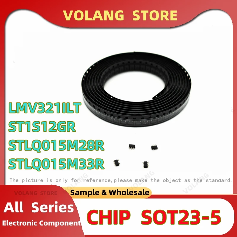 

5 шт./партия SOT23-5 LMV321ILT SMD ST1S12GR STLQ015M28R STLQ015M33R