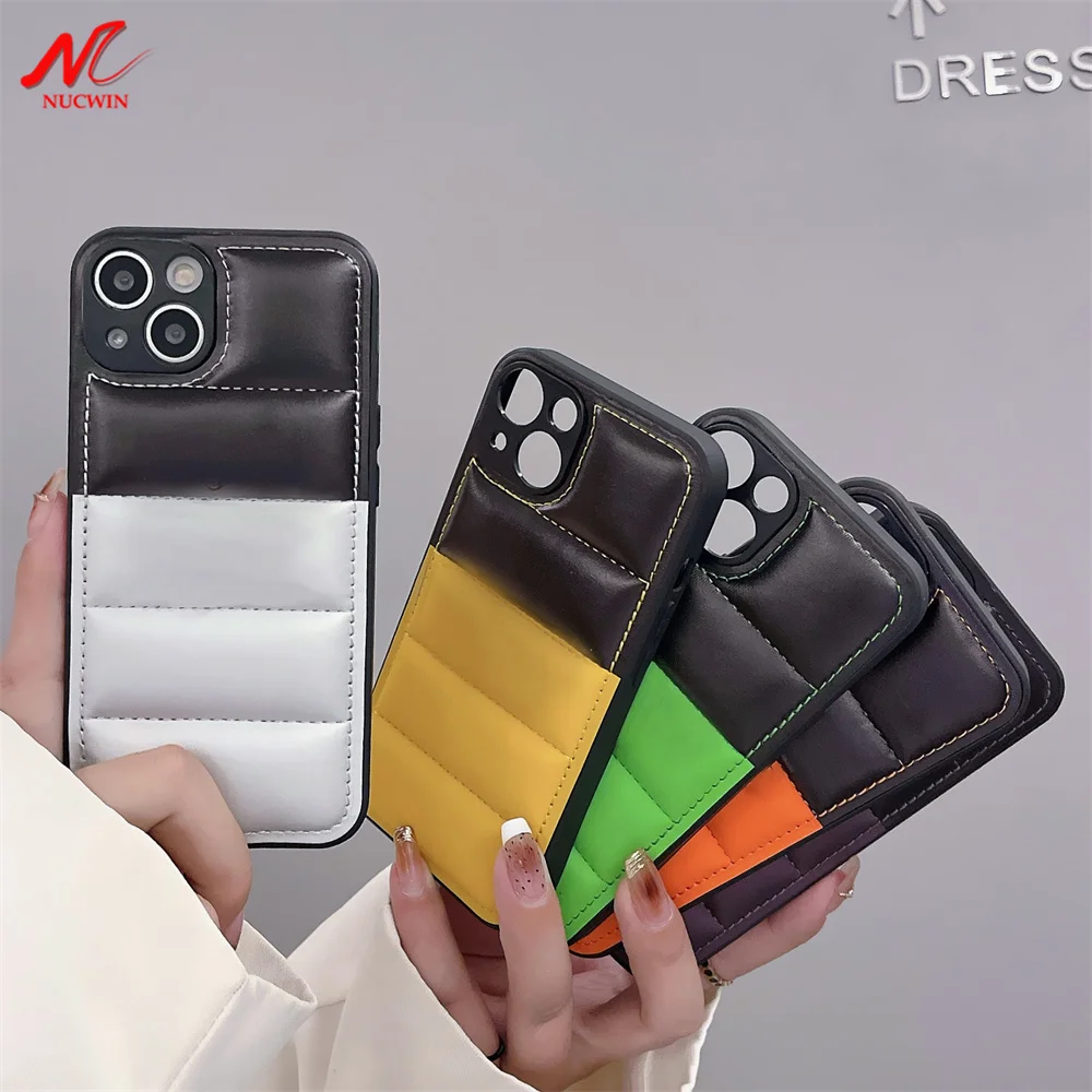 Luxus Weiche Leder Handyhüllen Für IPhone 15 14 Plus 12 11 13 Pro Max XR X XS Max 8 7 Plus Fall Abdeckung Mode Haut Touch Silikon Zurück