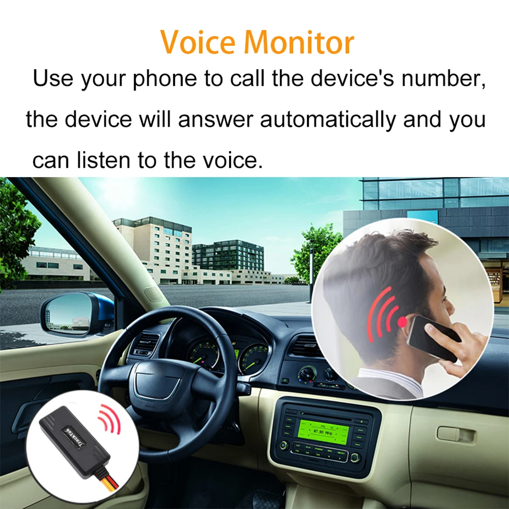 4G GPS Tracker CY06-4G For Car Motorcycle Vehicle Tracking Device With Cut Off Oil Power & Online Tracking Software