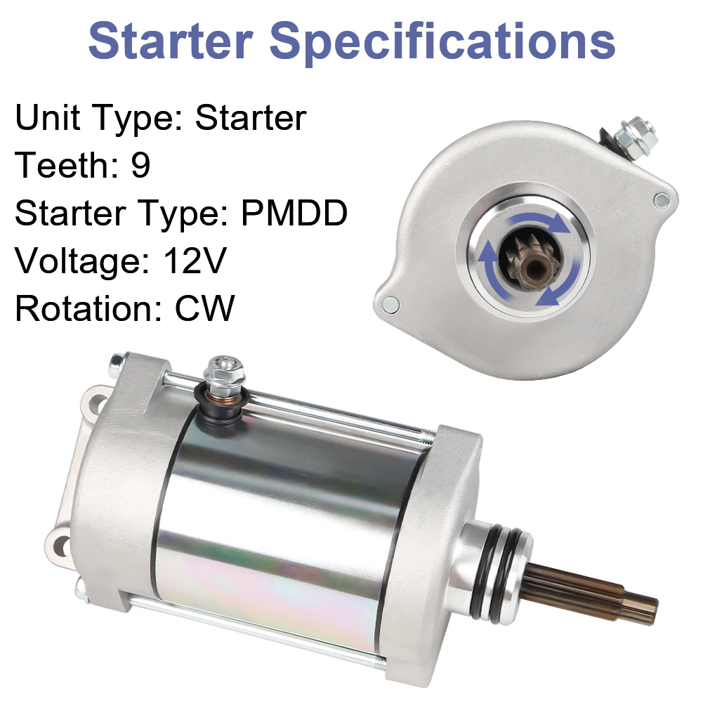 Motorcycle Electrical Engine Starter For Polaris Ranger 900 1000 XP Crew XP 900 Polaris RZR 4 1000 12V 4014037 4014548