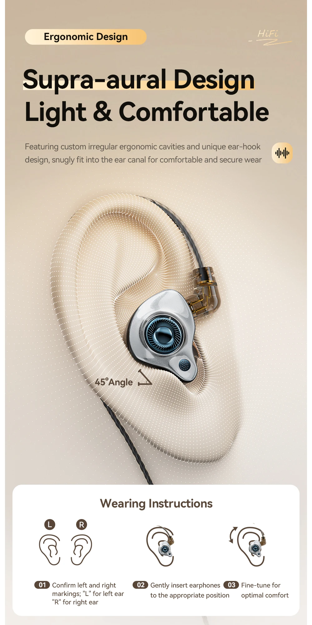 USB Type C 3.5mm Game Wired Earphones In Ear HiFi Headphones Bass Stereo Game Mu
