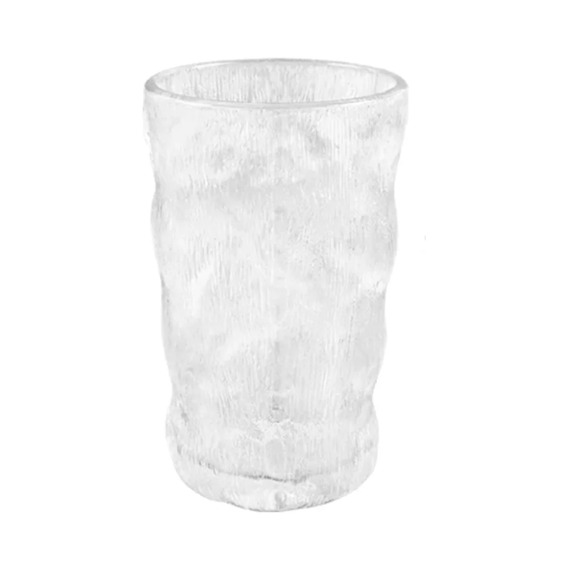 

Glacier glass ins Air cup Hammer cup Household breakfast juice cup Glacier glass Frosted glass Water cup coffee mugs